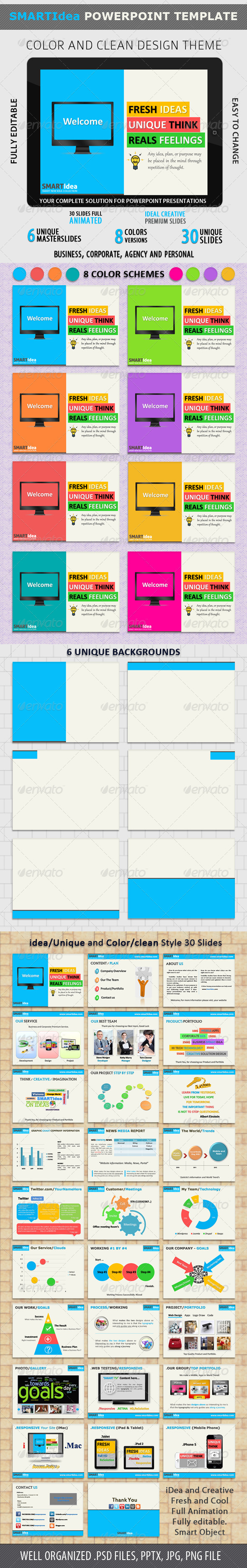 GraphicRiver SmartIDEA Powerpoint Presentation 3389855 GraphicRiver SmartIDEA Powerpoint Presentation 3389855