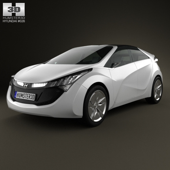 3DOcean Hyundai Blue-Will 2010 3525574 3DOcean Hyundai Blue-Will 2010 3525574