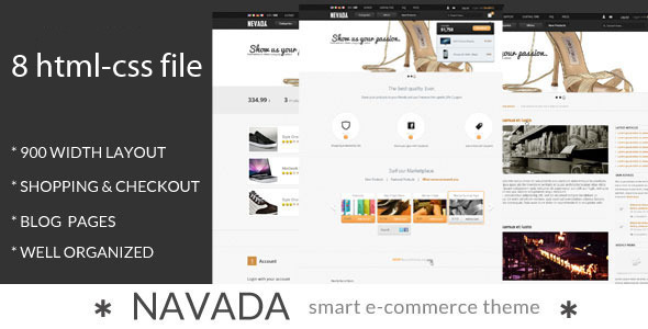 ThemeForest Nevada Fashion Ecommerce html-css 3483262 ThemeForest Nevada Fashion Ecommerce html-css 3483262