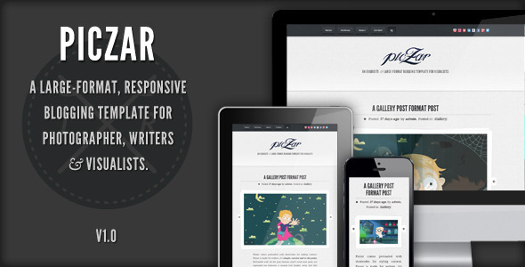 ThemeForest Piczar WordPress Blog Theme 3530724 ThemeForest Piczar WordPress Blog Theme 3530724