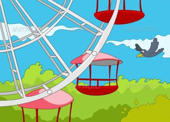 GraphicRiver Amusement Park 3530906 GraphicRiver Amusement Park 3530906