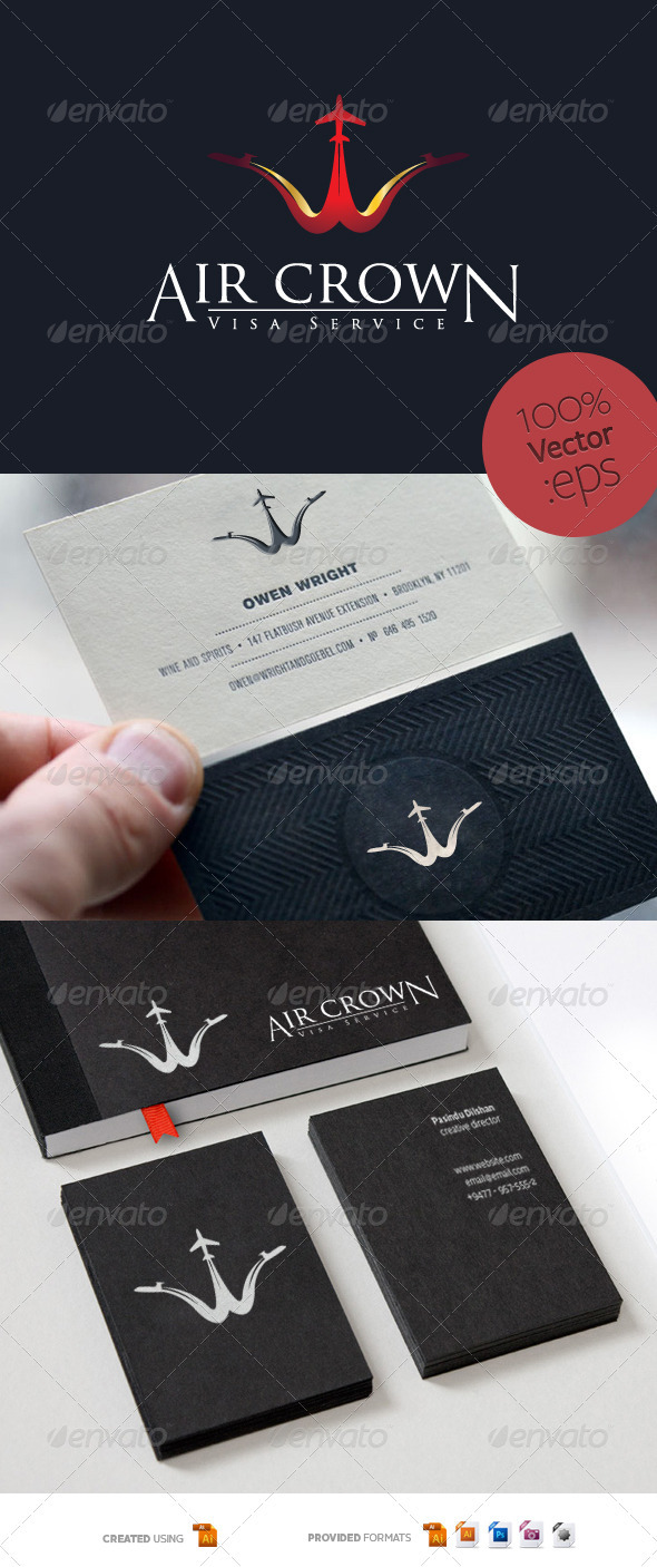 Prince - Visa Service - Objects Logo Templates