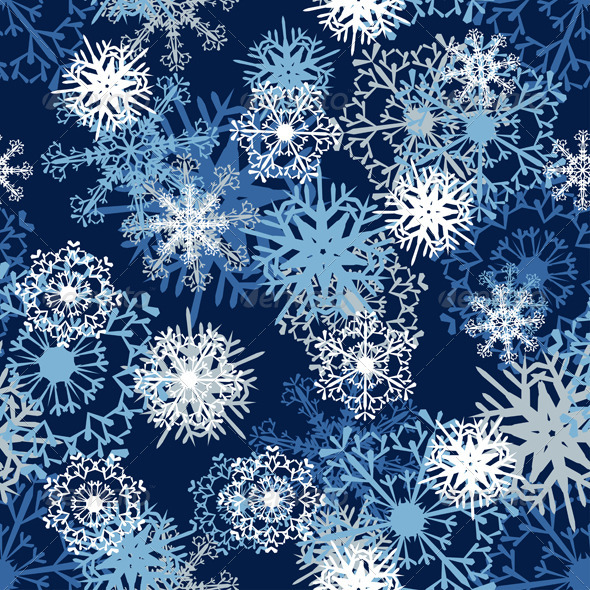 GraphicRiver Seamless Snowflake Pattern 3533683 GraphicRiver Seamless Snowflake Pattern 3533683