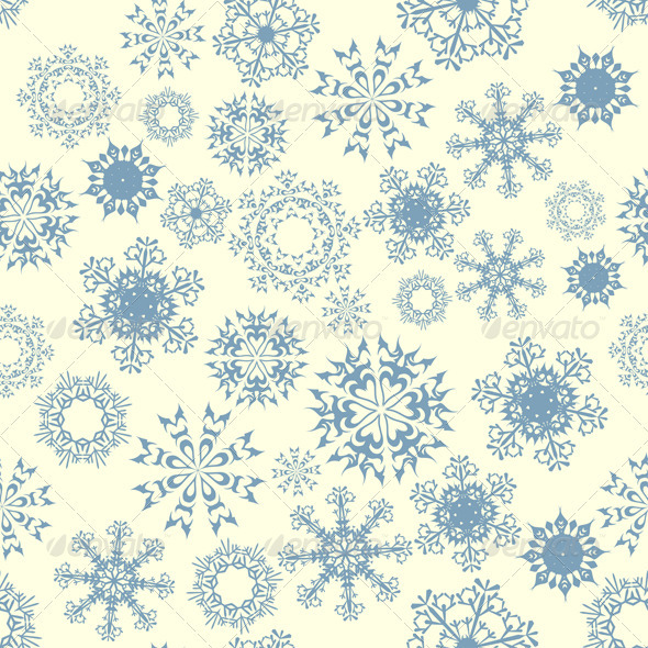 GraphicRiver Seamless Snowflake Pattern 3533686 GraphicRiver Seamless Snowflake Pattern 3533686