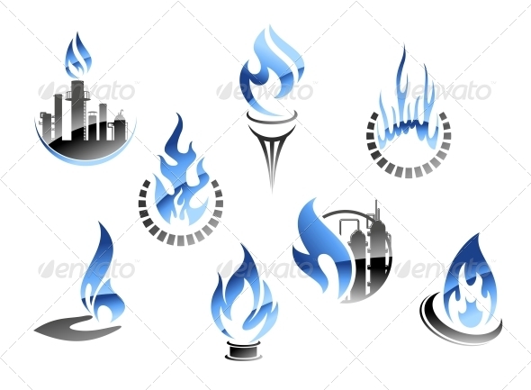 GraphicRiver Gas and Oil Industry Symbols 3533959 GraphicRiver Gas and Oil Industry Symbols 3533959
