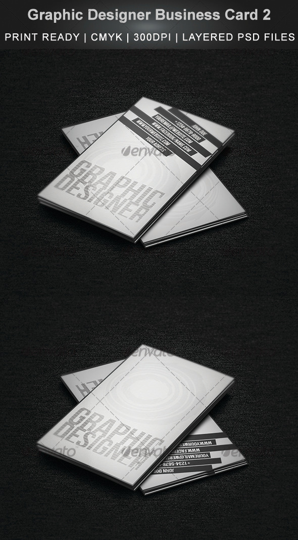 Graphic Designer Business Card 2 - Creative Business Cards