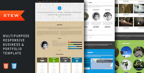 ThemeForest Stew Multipurpose Business & Portfolio Template 3444838 ThemeForest Stew Multipurpose Business & Portfolio Template 3444838