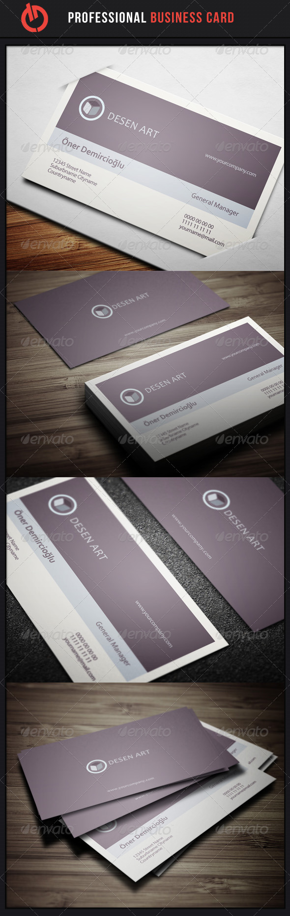 GraphicRiver Professional Business Card 10 3537402 GraphicRiver Professional Business Card 10 3537402