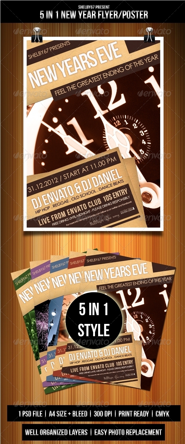 GraphicRiver New Years Eve Flyer Poster 3538357 GraphicRiver New Years Eve Flyer Poster 3538357