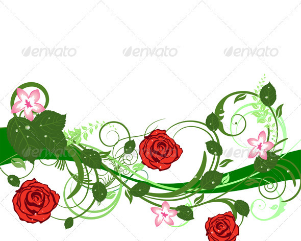 GraphicRiver Floral Background 3541128 GraphicRiver Floral Background 3541128