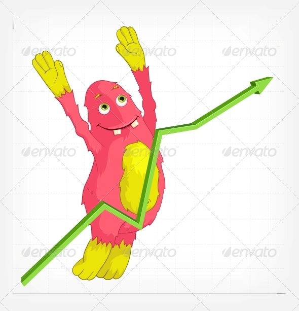 GraphicRiver Funny Monster Jumping 3542259 GraphicRiver Funny Monster Jumping 3542259