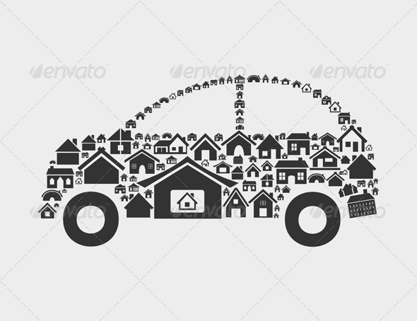 Car of Houses - Miscellaneous Conceptual