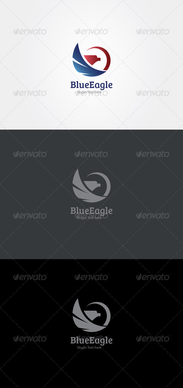 Blue Eagle - Abstract Logo Templates