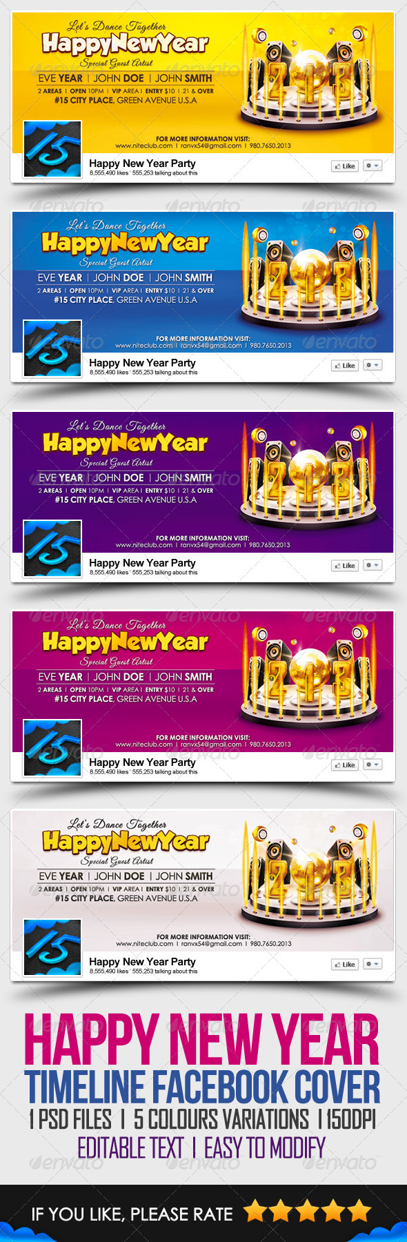 GraphicRiver Happy New Year Timeline FB Cover 3514982 GraphicRiver Happy New Year Timeline FB Cover 3514982