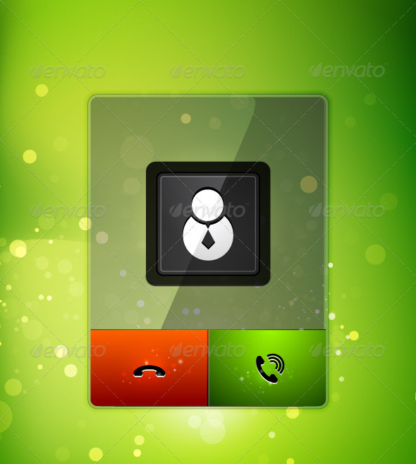 GraphicRiver Incoming Call User Interface 3550758 GraphicRiver Incoming Call User Interface 3550758