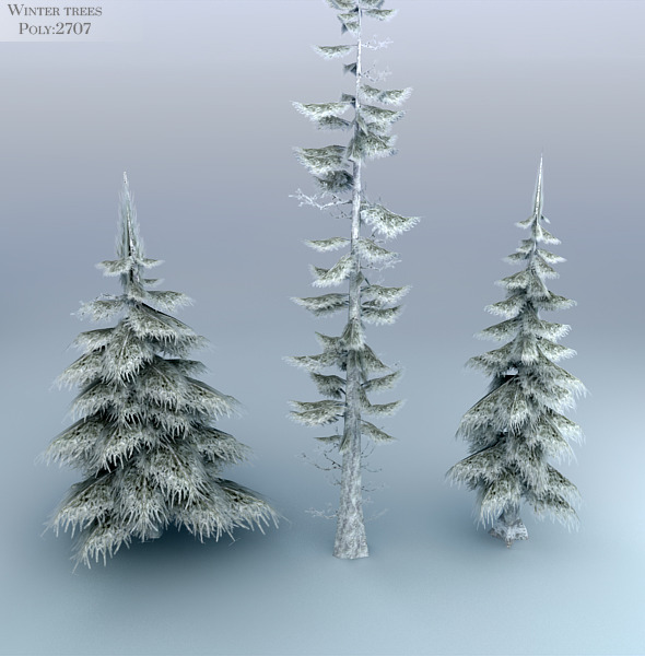 3DOcean Winter Trees Low Poly 3552027 3DOcean Winter Trees Low Poly 3552027