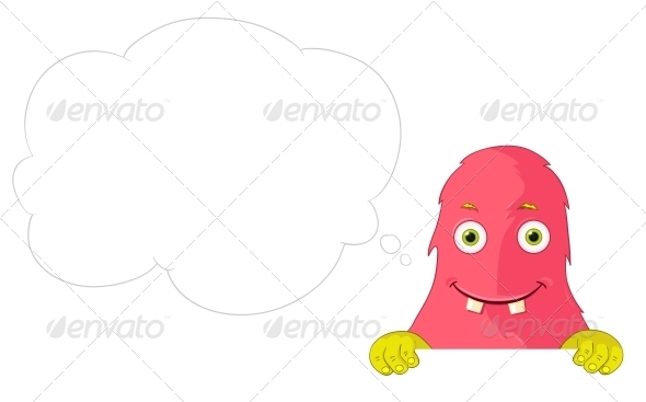 GraphicRiver Funny Monster 3552381 GraphicRiver Funny Monster 3552381
