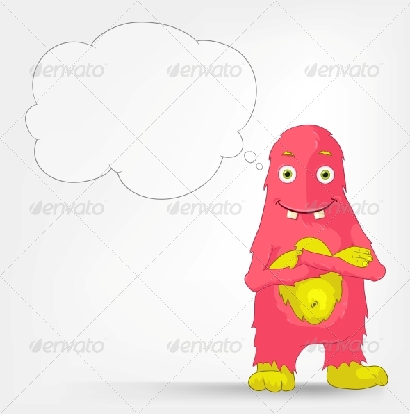 GraphicRiver Funny Monster 3552393 GraphicRiver Funny Monster 3552393