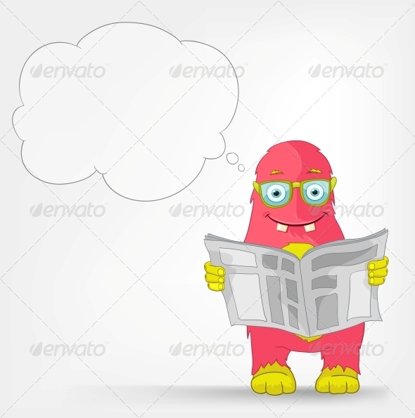 GraphicRiver Funny Monster News 3552433 GraphicRiver Funny Monster News 3552433