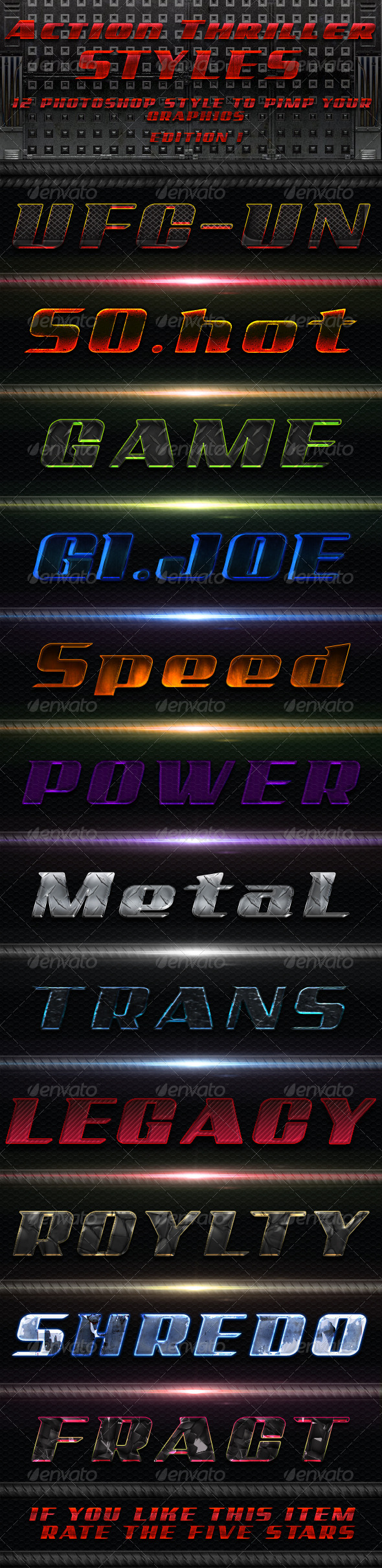 GraphicRiver Action Thriller Styles 3558436 GraphicRiver Action Thriller Styles 3558436