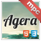 Agera Responsive Fullscreen HTML / Facebook Theme - ThemeForest Item for Sale