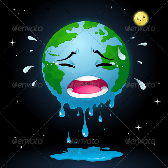 Crying Earth - Nature Conceptual