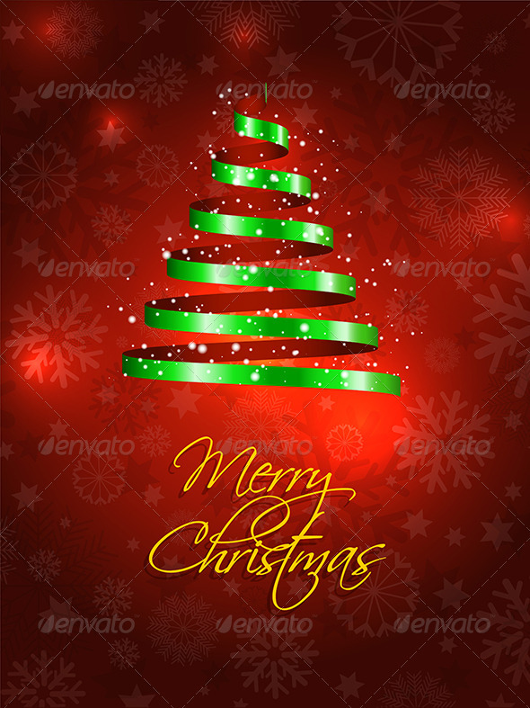 GraphicRiver Christmas Tree Background 3564459 GraphicRiver Christmas Tree Background 3564459