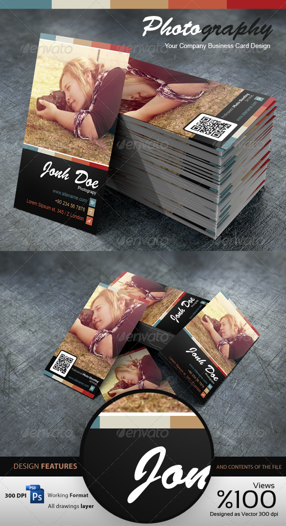 GraphicRiver Photography Personel Business Card 3538044 GraphicRiver Photography Personel Business Card 3538044