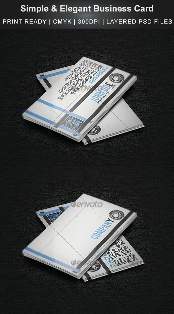 Simple & Elegant Business Card - Creative Business Cards