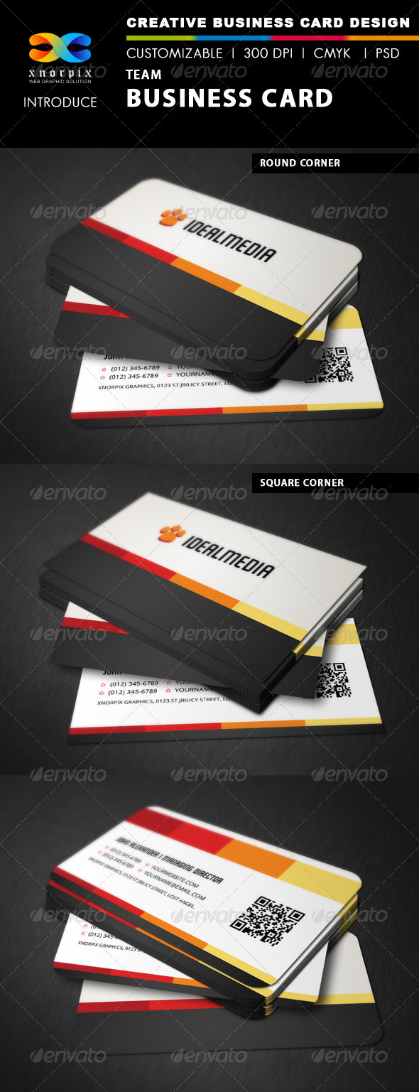 GraphicRiver Modern Business Card 3571195 GraphicRiver Modern Business Card 3571195