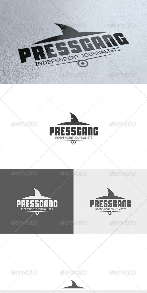Press Gang Logo - Vector Abstract