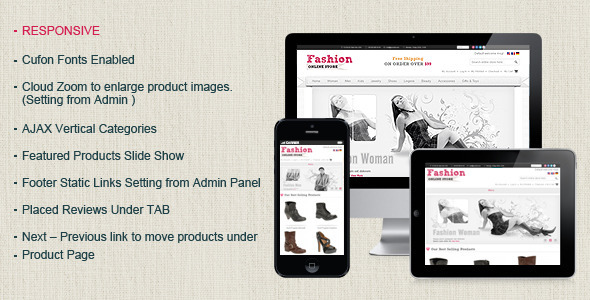 ThemeForest Fashion Magento Template 1149795 ThemeForest Fashion Magento Template 1149795