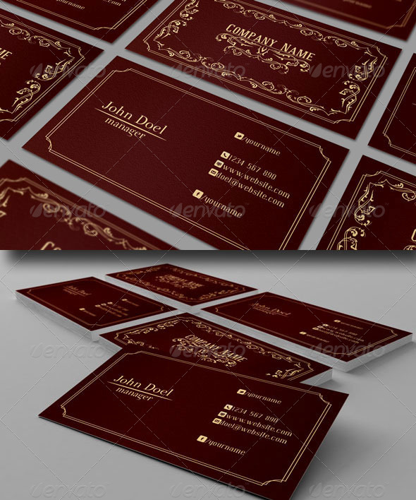 GraphicRiver Elegant Business Card 3578167 GraphicRiver Elegant Business Card 3578167