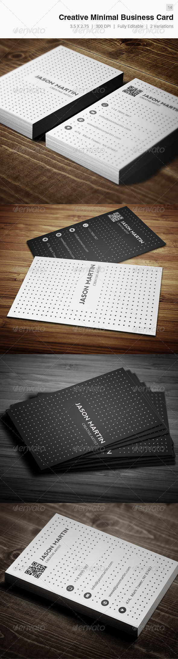 GraphicRiver Simple Business Card 14 3548593 GraphicRiver Simple Business Card 14 3548593