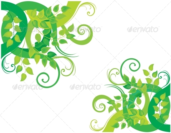 GraphicRiver Green Decorative Background 3583565 GraphicRiver Green Decorative Background 3583565