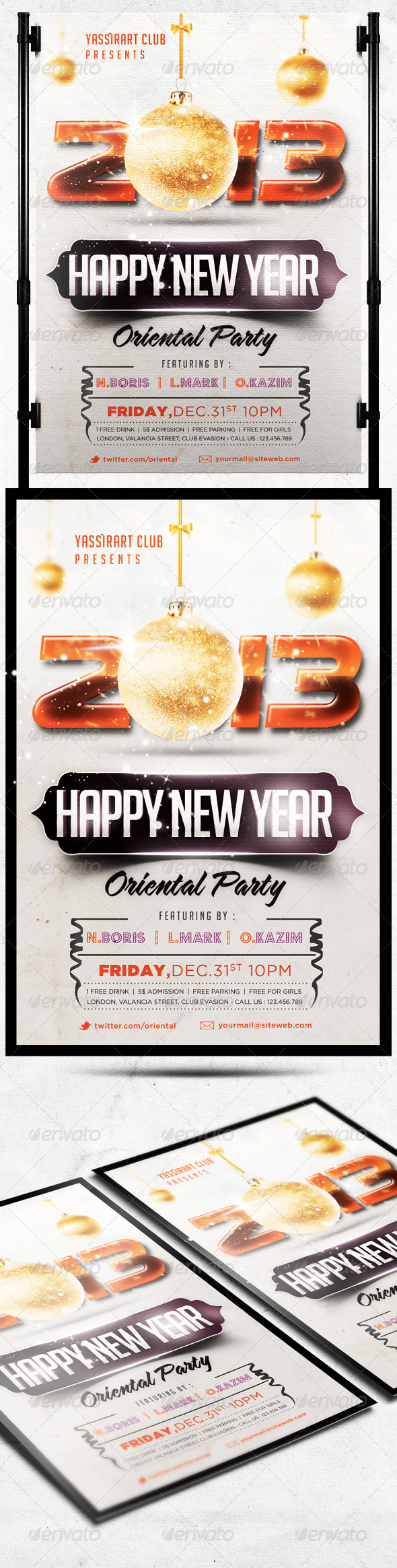 GraphicRiver Happy New Year Flyer Party Template 3584737 GraphicRiver Happy New Year Flyer Party Template 3584737