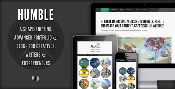ThemeForest Humble Responsive Wordpress Template 3474960 ThemeForest Humble Responsive Wordpress Template 3474960
