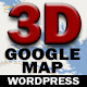 3D Google Map with Social Links and Twitter Feed - CodeCanyon Item for Sale