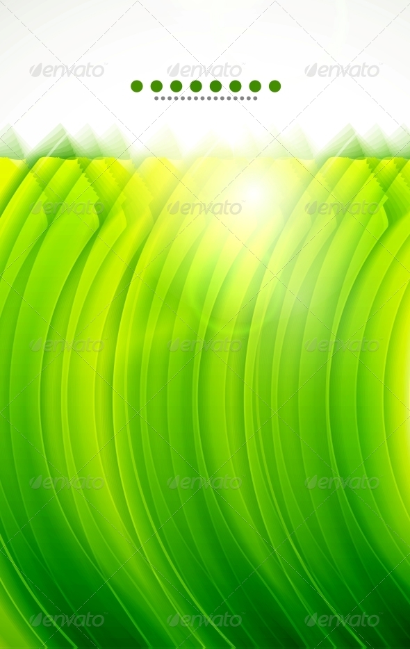 GraphicRiver Light Glittering Green Wave Background 3596676 GraphicRiver Light Glittering Green Wave Background 3596676