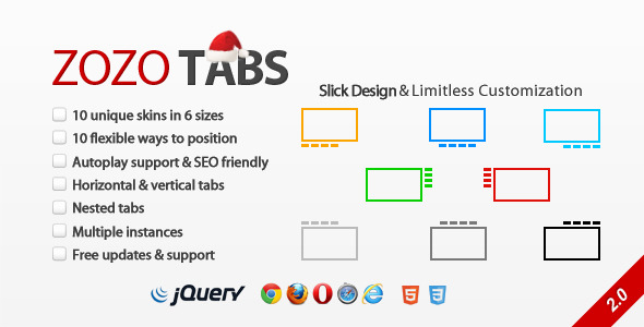 CodeCanyon Zozo Tabs 3327836 CodeCanyon Zozo Tabs 3327836