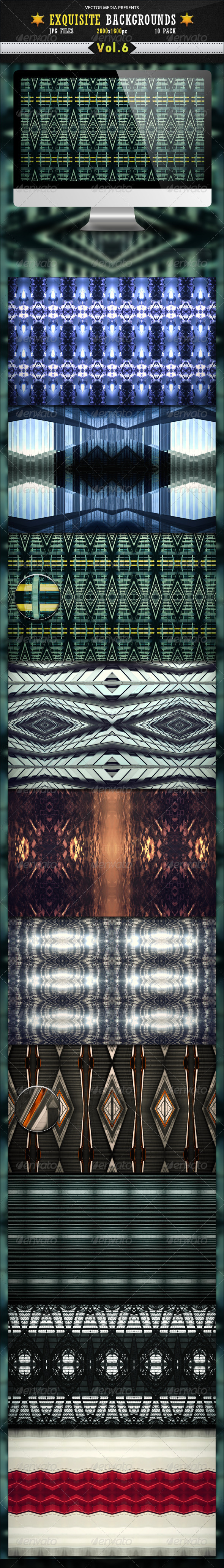 Exquisite Backgrounds - Vol 6 - Backgrounds Graphics