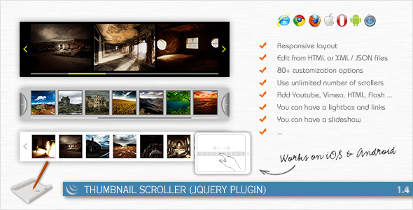 CodeCanyon Thumbnail Scroller jQuery Plugin 168867 CodeCanyon Thumbnail Scroller jQuery Plugin 168867