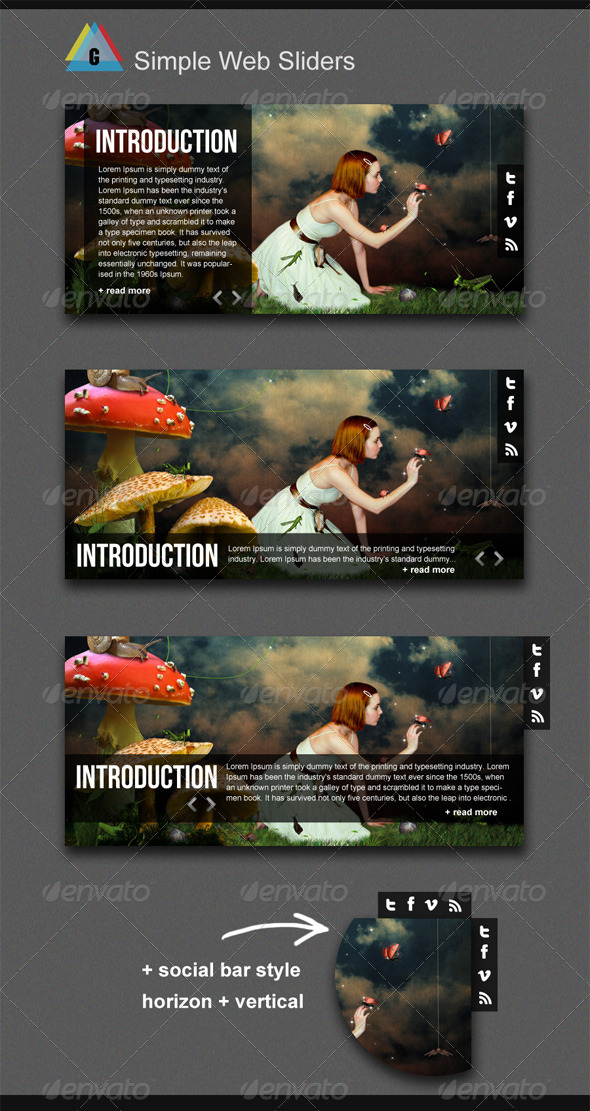 GraphicRiver Gstudio Simple Web Sliders 3574890 GraphicRiver Gstudio Simple Web Sliders 3574890