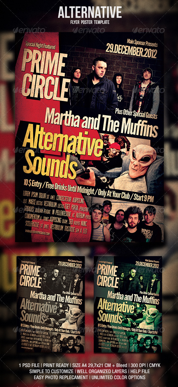 GraphicRiver Alternative Flyer Poster 2 3572702 GraphicRiver Alternative Flyer Poster 2 3572702