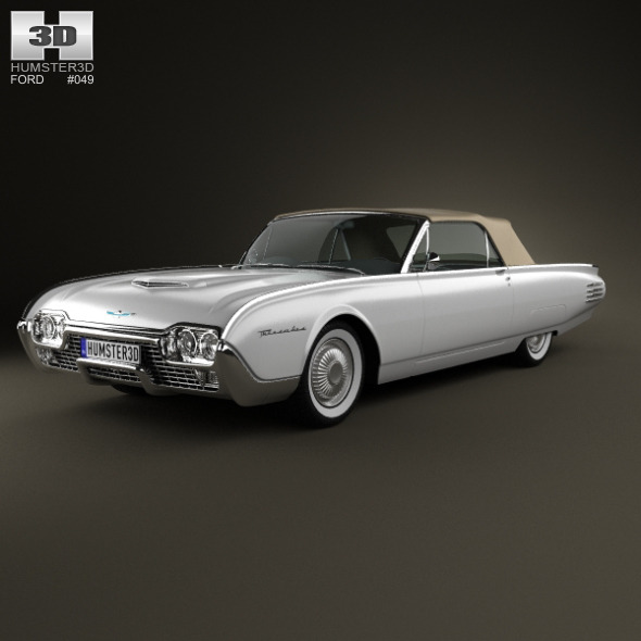 3DOcean Ford Thunderbird 1961 3614741 3DOcean Ford Thunderbird 1961 3614741