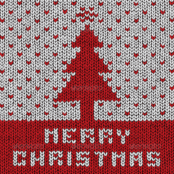 GraphicRiver Christmas Sweater 3630619 GraphicRiver Christmas Sweater 3630619