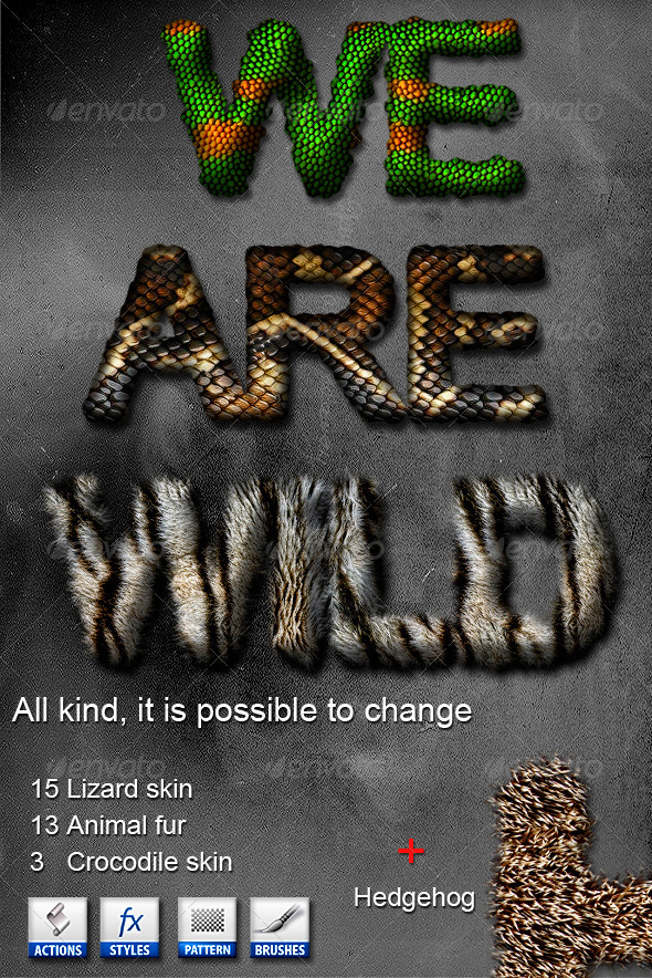 GraphicRiver Wild Text 3635284 GraphicRiver Wild Text 3635284