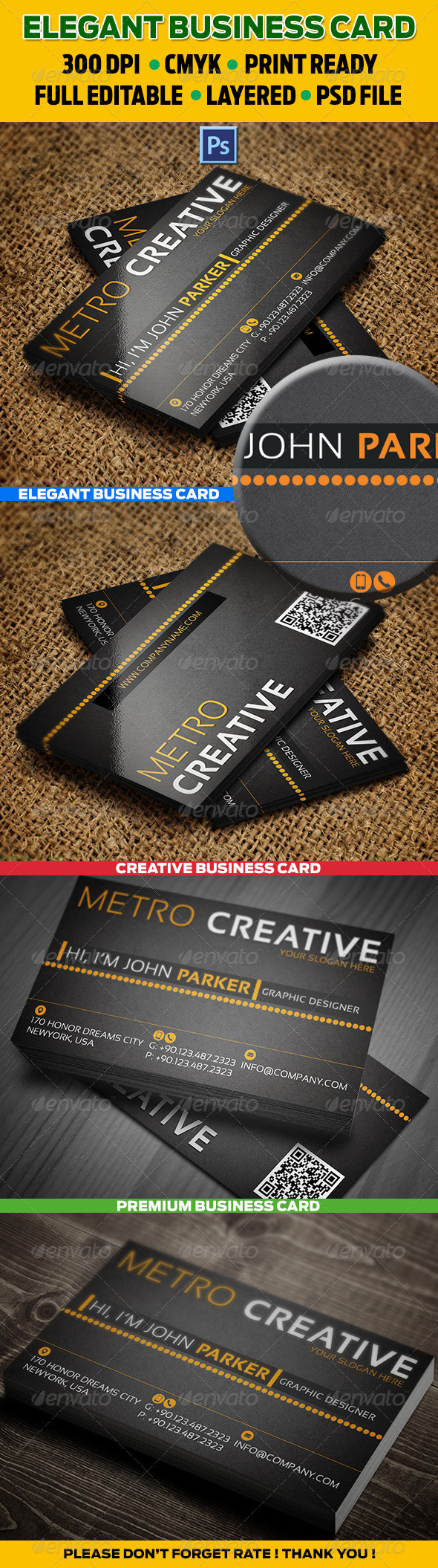 GraphicRiver Creative Business Card 33 3639942 GraphicRiver Creative Business Card 33 3639942