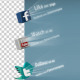 Social Networks Projection Social Networks Projection - VideoHive Item for Sale