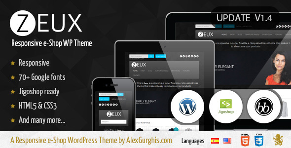 ThemeForest Zeux A Responsive e-Shop WordPress Theme 2514052 ThemeForest Zeux A Responsive e-Shop WordPress Theme 2514052